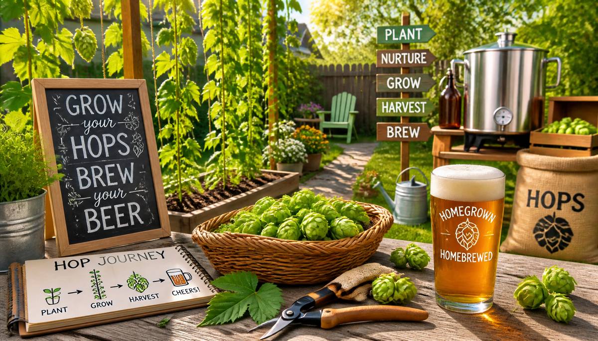 Hops Haven: Growing Your Own Beer Garden