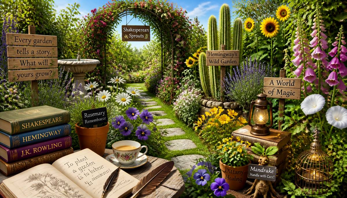 Blooming Books: Literary Inspired Plantings