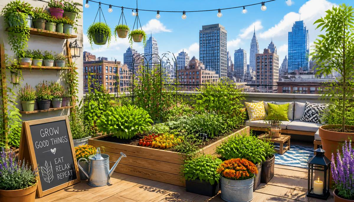 Urban Jungle: Rooftop Gardening for City Dwellers