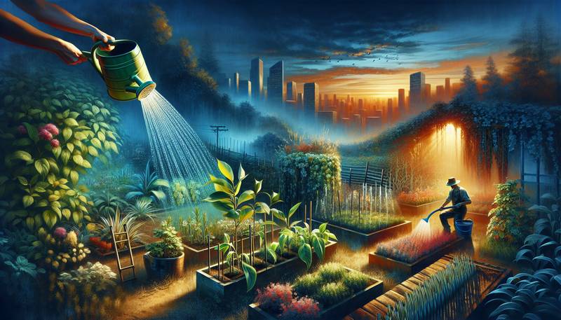 Saving Water in the Garden