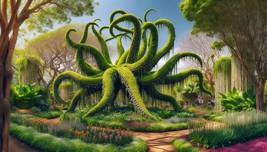 Sculpting with Greenery: Living Plant Sculptures
