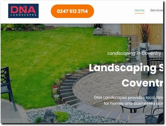 https://www.dna-landscapes.co.uk/ website