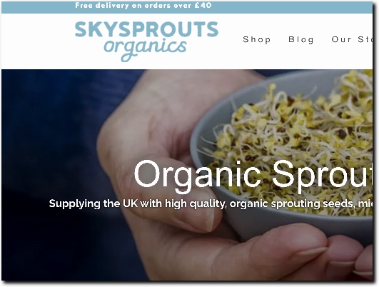 https://skysprouts.co.uk website