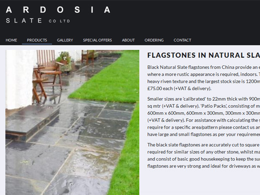 https://www.ardosiaslate.co.uk/ website