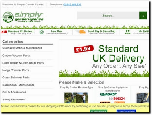 https://simplygardenspares.co.uk/ website