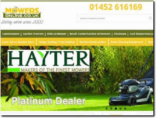 https://www.mowers-online.co.uk/ website